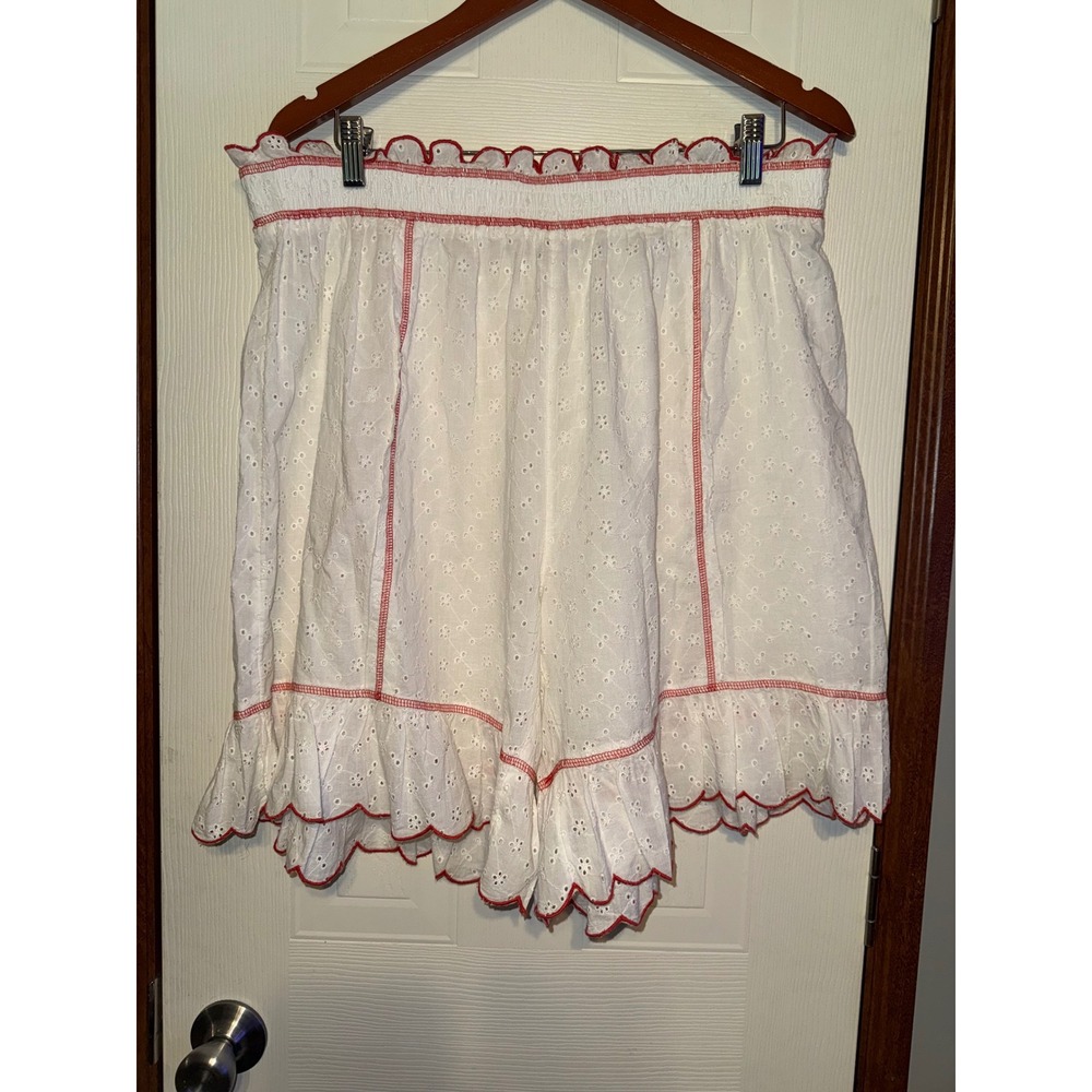 NWT Out From Under Jolie Ruffle Eyelet Lace Long Bloomer Size Large - Picture 2 of 13